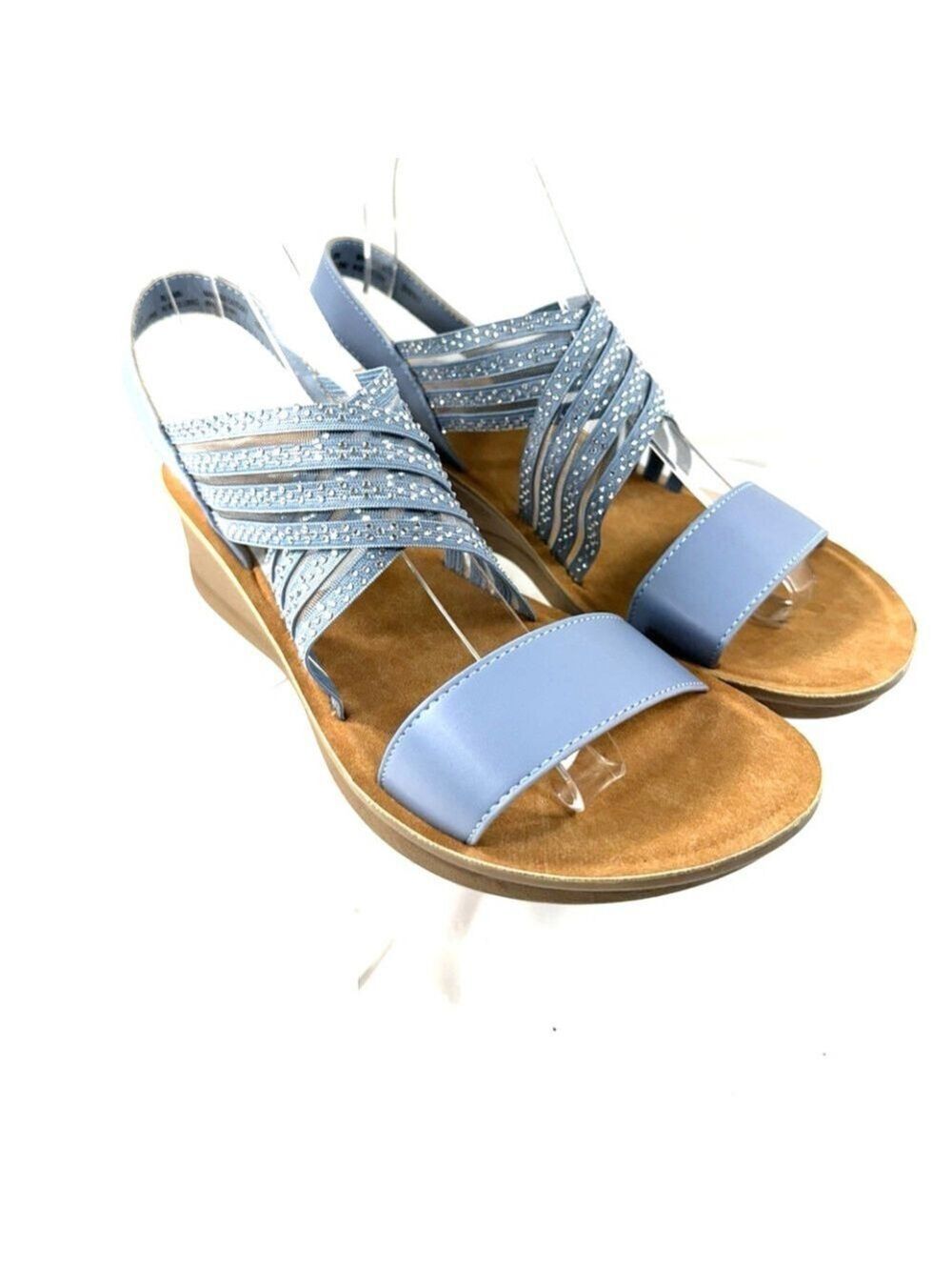 Daisy Fuentes Low Wedge Strap Size 8 W